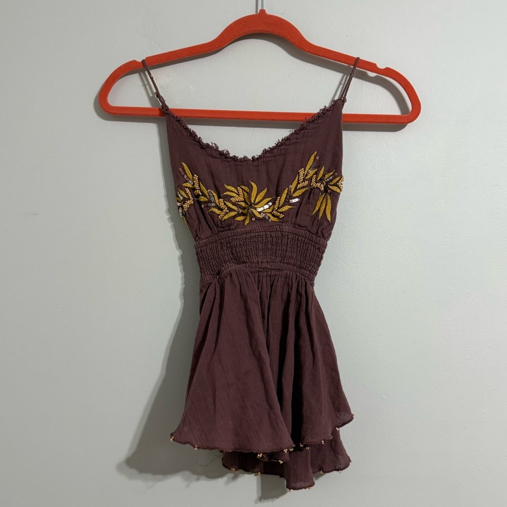 Free People Purple Tank Top